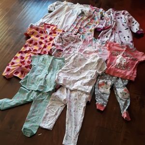 Lot of pjs 18 months